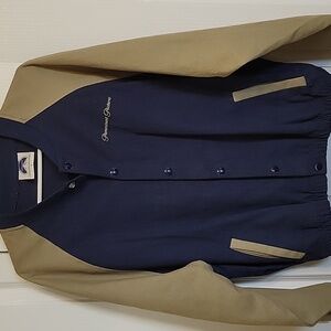 Vintage 1990 paramount pictures commercial denim jacket large